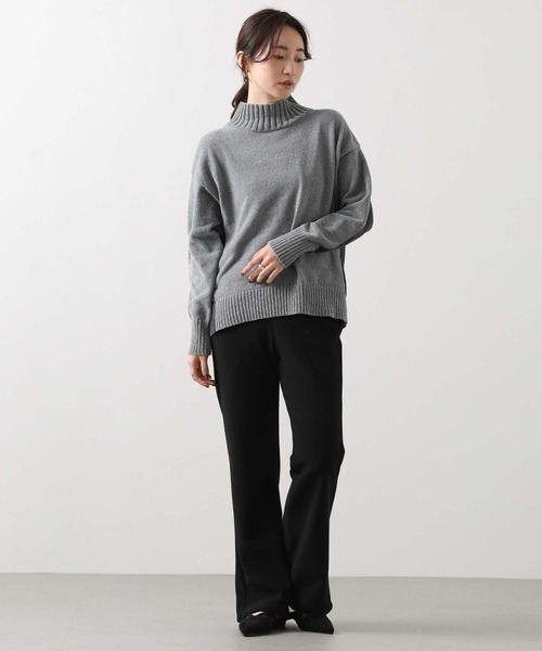 Gready Brilliant(グレディブリリアン)の「裏起毛セミフレアパンツ(その他パンツ・レディース・ブラック・36/38)」の13枚目の写真