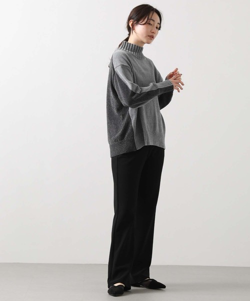 Gready Brilliant(グレディブリリアン)の「裏起毛セミフレアパンツ(その他パンツ・レディース・ブラック・36/38)」の12枚目の写真