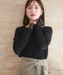 natural couture（ナチュラルクチュール）の「リバーシブルレーストップス（Tシャツ/カットソー）」