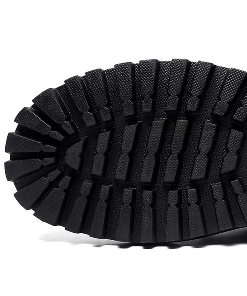 WESTBOY(ウエストボーイ)の「厚底 3.5cm ミリタリー レースアップ アンクルブーツ WO25W17SH01(ブーツ・メンズ・ブラック・41/42/43/44)」の11枚目の写真