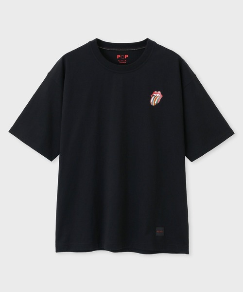 Paul Smith（ポールスミス）の「“Lip and Tounge” Tシャツ【853368 P7343】（Tシャツ/カットソー・メンズ・オレンジ/ブラック/ホワイト・LARGE/MEDIUM）」の3枚目の写真