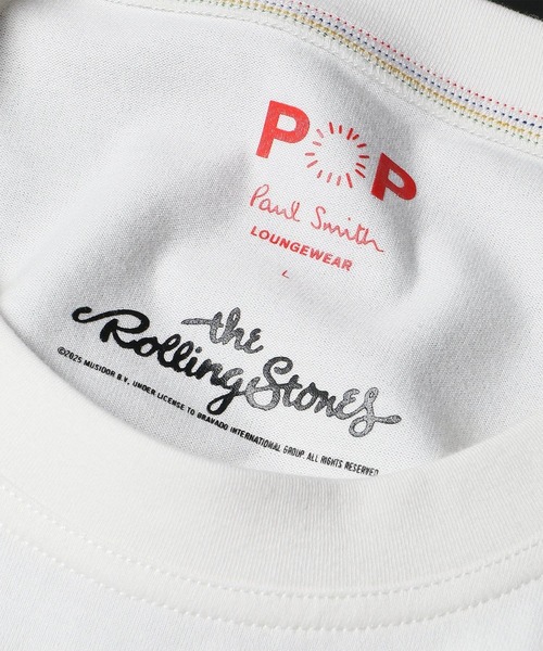 Paul Smith（ポールスミス）の「“Lip and Tounge” Tシャツ【853368 P7343】（Tシャツ/カットソー・メンズ・オレンジ/ブラック/ホワイト・LARGE/MEDIUM）」の9枚目の写真