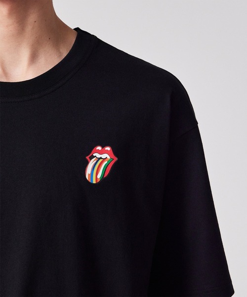 Paul Smith（ポールスミス）の「“Lip and Tounge” Tシャツ【853368 P7343】（Tシャツ/カットソー・メンズ・オレンジ/ブラック/ホワイト・LARGE/MEDIUM）」の15枚目の写真