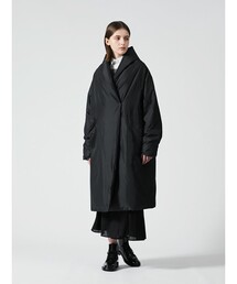 セール】mizuiro ind ウール混バルマカーンコート（ステンカラーコート