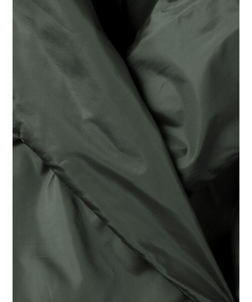 mizuiroind（ミズイロインド）の「mizuiro ind ドレープライトダウンコート（その他アウター・レディース・ブラック/チャコールグレー/ダークブラウン・FREE）」の6枚目の写真