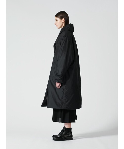 mizuiroind（ミズイロインド）の「mizuiro ind ドレープライトダウンコート（その他アウター・レディース・ブラック/チャコールグレー/ダークブラウン・FREE）」の9枚目の写真