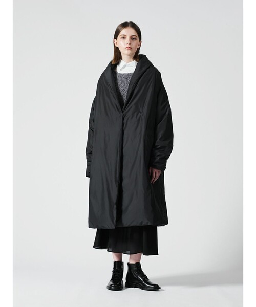 mizuiroind（ミズイロインド）の「mizuiro ind ドレープライトダウンコート（その他アウター・レディース・ブラック/チャコールグレー/ダークブラウン・FREE）」の11枚目の写真