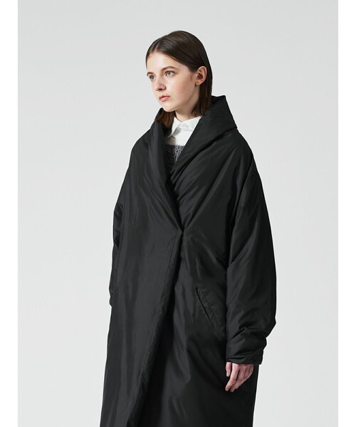 mizuiroind（ミズイロインド）の「mizuiro ind ドレープライトダウンコート（その他アウター・レディース・ブラック/チャコールグレー/ダークブラウン・FREE）」の14枚目の写真