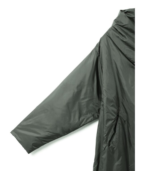 mizuiroind（ミズイロインド）の「mizuiro ind ドレープライトダウンコート（その他アウター・レディース・ブラック/チャコールグレー/ダークブラウン・FREE）」の17枚目の写真