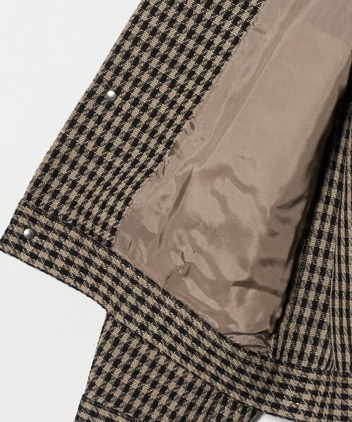 UNITED ARROWS（ユナイテッドアローズ）の「リネン バスケットツイル モダン トラッカージャケット（ブルゾン・メンズ・ブラック/ベージュ・S/M/XL/L）」の17枚目の写真