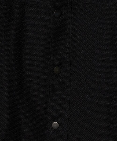 リネン バスケットツイル モダン トラッカージャケット（ブルゾン