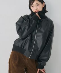 リブカラーレザーBZ