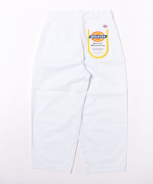 Dickies（ディッキーズ）の「【ムラサキスポーツ限定】Dickies/ディッキーズ ロングパンツ ツータック バギーパンツ ワイドシルエット DY0002（その他パンツ・レディース・ブラック/オリーブ/ホワイト/カーキブラウン・L/M）」の5枚目の写真