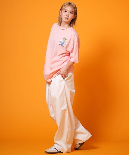 Dickies（ディッキーズ）の「【ムラサキスポーツ限定】Dickies/ディッキーズ ロングパンツ ツータック バギーパンツ ワイドシルエット DY0002（その他パンツ・レディース・ブラック/オリーブ/ホワイト/カーキブラウン・L/M）」の11枚目の写真