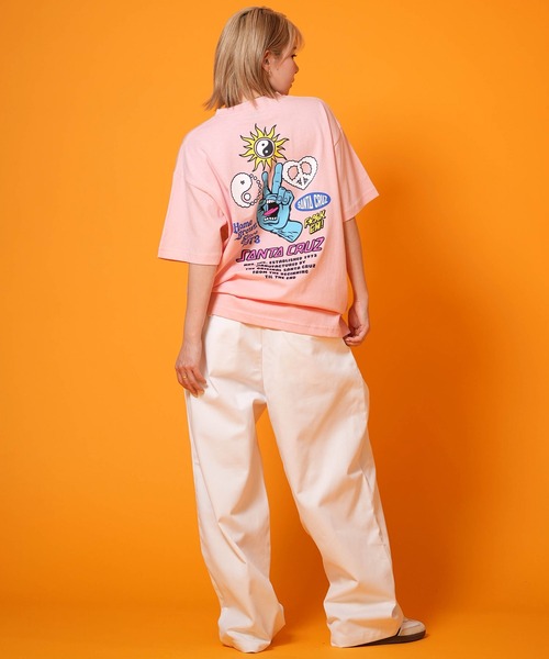 Dickies（ディッキーズ）の「【ムラサキスポーツ限定】Dickies/ディッキーズ ロングパンツ ツータック バギーパンツ ワイドシルエット DY0002（その他パンツ・レディース・ブラック/オリーブ/ホワイト/カーキブラウン・L/M）」の12枚目の写真
