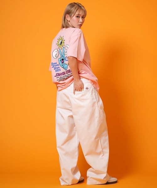 Dickies（ディッキーズ）の「【ムラサキスポーツ限定】Dickies/ディッキーズ ロングパンツ ツータック バギーパンツ ワイドシルエット DY0002（その他パンツ・レディース・ブラック/オリーブ/ホワイト/カーキブラウン・L/M）」の13枚目の写真