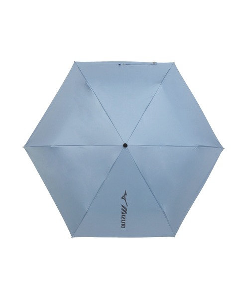 MIZUNO(ミズノ )の「【WEB限定】遮光100% 遮熱 晴雨兼用 折りたたみ日傘 自動開閉 軽量 ビッグロゴ(折りたたみ傘・レディース・ホワイト/ブラック/ブルー・FREE)」の13枚目の写真