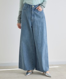 Paradise Picnic | Dignite Collier デニムワイドパンツ(デニムパンツ)