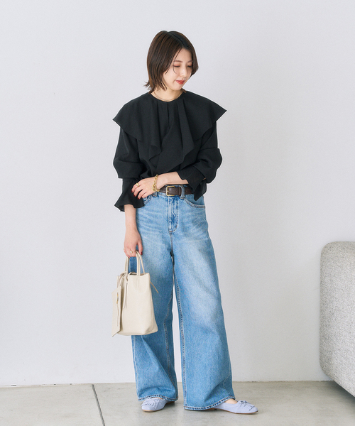 LE TALON（ルタロン）の「《追加》レザーキルトタッセルフラット（モカシン/デッキシューズ・レディース・キャメル/アイボリー/サックスブルー・22cm/22.5cm/23cm/23.5cm/24cm/24.5cm/25cm）」の21枚目の写真