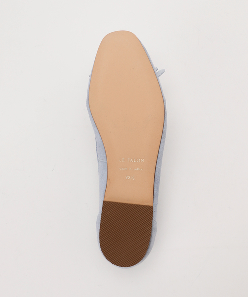 LE TALON（ルタロン）の「《追加》レザーキルトタッセルフラット（モカシン/デッキシューズ・レディース・キャメル/アイボリー/サックスブルー・22cm/22.5cm/23cm/23.5cm/24cm/24.5cm/25cm）」の11枚目の写真