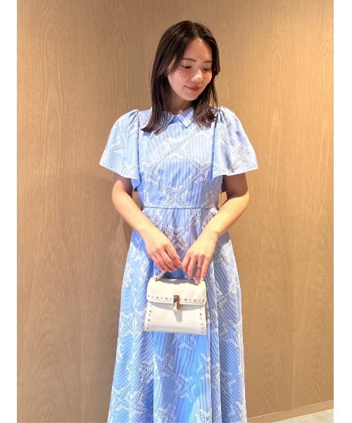 CELFORD（セルフォード）の「フラワーエンブロイダリーワンピース