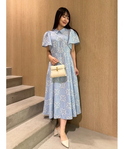 CELFORD（セルフォード）の「フラワーエンブロイダリーワンピース