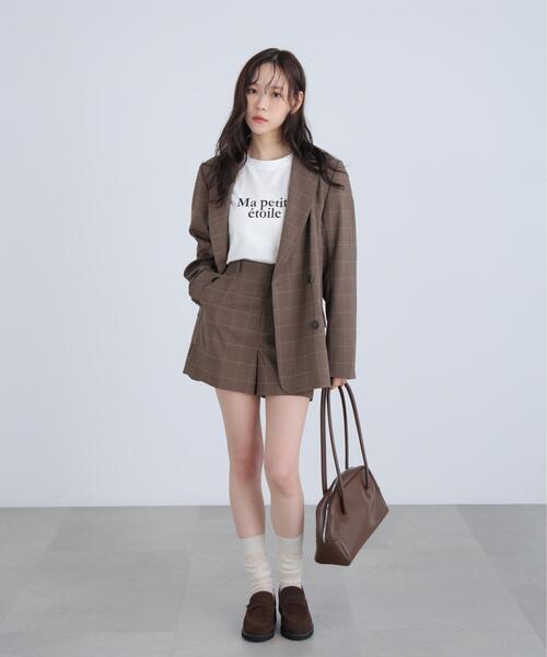 FREE'S MART(フリーズマート)の「◆フレンチロゴプリントTシャツ(Tシャツ/カットソー・レディース・グレー系その他/レッド/ホワイト系その他/ホワイト・FREE)」の16枚目の写真