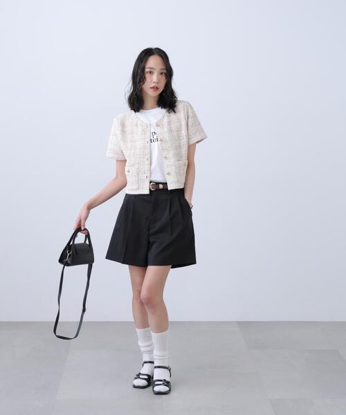 FREE'S MART(フリーズマート)の「◆フレンチロゴプリントTシャツ(Tシャツ/カットソー・レディース・グレー系その他/レッド/ホワイト系その他/ホワイト・FREE)」の18枚目の写真