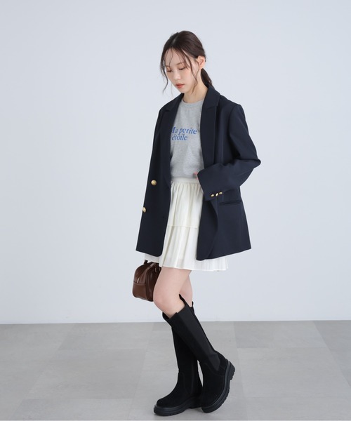 FREE'S MART（フリーズマート）の「◆フレンチロゴプリントＴシャツ（Tシャツ/カットソー・レディース・グレー系その他/レッド/ホワイト系その他/ホワイト・FREE）」の15枚目の写真