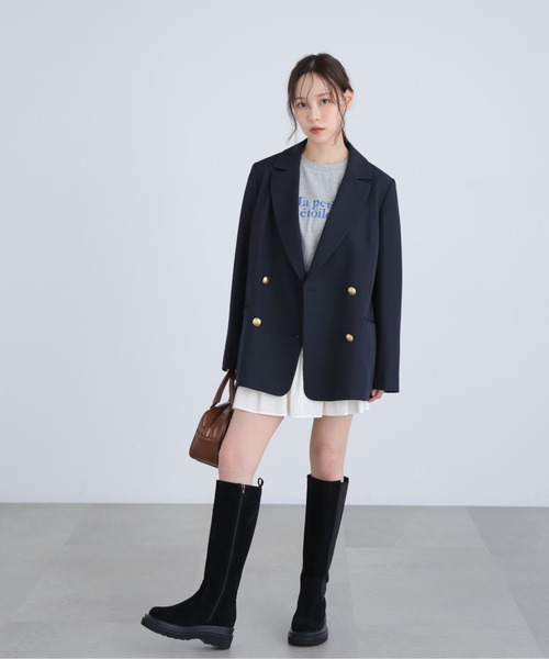 FREE'S MART（フリーズマート）の「◆フレンチロゴプリントＴシャツ（Tシャツ/カットソー・レディース・グレー系その他/レッド/ホワイト系その他/ホワイト・FREE）」の18枚目の写真