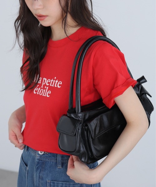 FREE'S MART（フリーズマート）の「◆フレンチロゴプリントＴシャツ（Tシャツ/カットソー・レディース・グレー系その他/レッド/ホワイト系その他/ホワイト・FREE）」の21枚目の写真