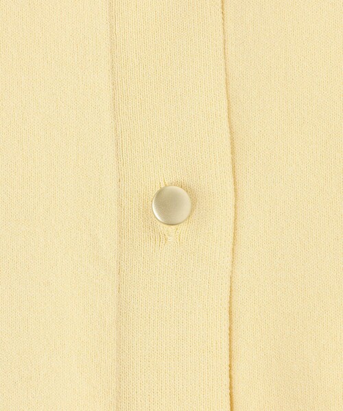 Afternoon Tea(アフタヌーンティー)の「トリプルケアベーシックカーディガン(カーディガン/ボレロ・レディース・イエロー/ライトグレー/グリーン/ブルー/ネイビー/パープル・MEDIUM/LARGE)」の11枚目の写真