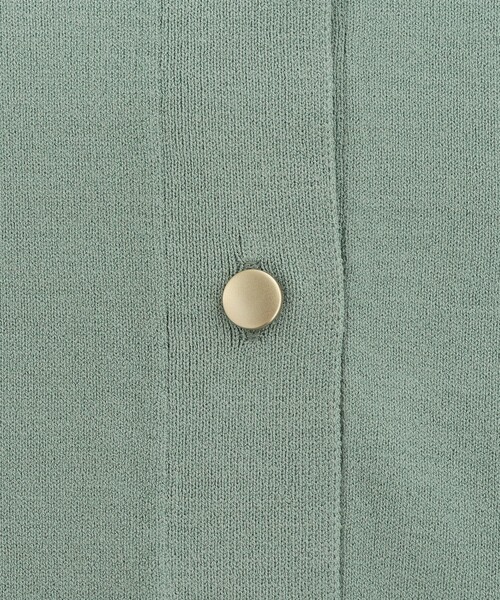 Afternoon Tea(アフタヌーンティー)の「トリプルケアベーシックカーディガン(カーディガン/ボレロ・レディース・イエロー/ライトグレー/グリーン/ブルー/ネイビー/パープル・MEDIUM/LARGE)」の15枚目の写真