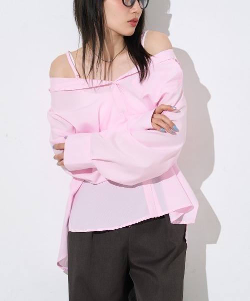 model：163cm / size：F