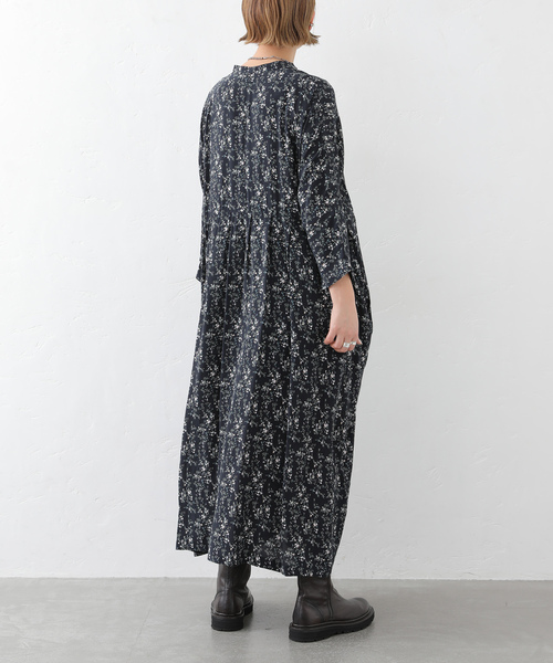 JOURNAL STANDARD LUXE（ジャーナルスタンダード　ラックス）の「フラワー ampleプルワンピース（ワンピース・レディース・ブラック・FREE）」の9枚目の写真