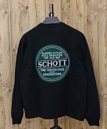schott(�V���b�g)��LS CIRCLE LOGO T-SHIRT(T�V���c/�J�b�g�\�[)
