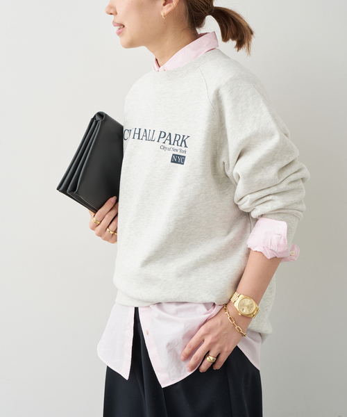 Deuxieme Classe(ドゥーズィエムクラス)の「CITY OF NYC スウェット(スウェット・レディース・ライトグレー・FREE)」の16枚目の写真