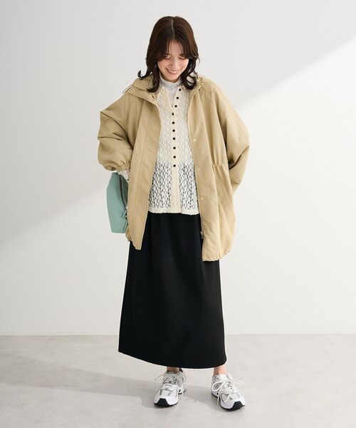 Green　Parks（グリーンパークス）の「衿付きレースカットプルオーバー（Tシャツ/カットソー・レディース・ホワイト系その他2/ライトグレー・FREE）」の14枚目の写真