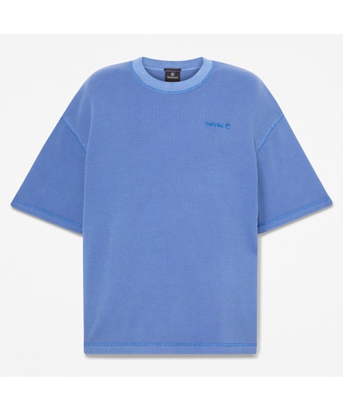 Timberland(ティンバーランド)の「ワッフル 半袖 Tシャツ ユニセックス(Tシャツ/カットソー・メンズ・クリアブルー・SMALL/XX-LARGE/X-LARGE/LARGE/MEDIUM)」の5枚目の写真