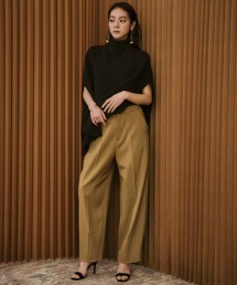 ELFRANK（エルフランク）の「【2026SS】セットアップ対応 センタープレスカーブパンツ ウエストゴム（その他パンツ）」