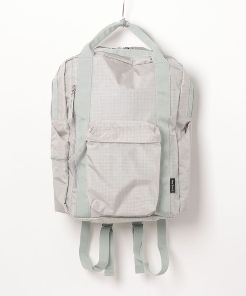 WILD THINGS（ワイルドシングス）の「●WILD THINGS●FLIGHT 2WAY BACKPACK（バックパック/リュック・メンズ・ブラック/ライトグレー・FREE）」の2枚目の写真