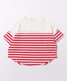 FOV | フォブ ボーダー切り替えTシャツ(Tシャツ/カットソー)