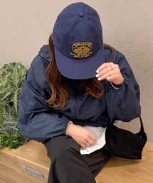 HEILIS（ヘイリス）の「【Chel Select】ゲットウェイボールキャップ / 刺繍 韓国 ネイビーエンブロイダリー ユニセックス ガーリー スポーティー スポーツミックス ブロケットコア ストリート ノームコア 春服 夏服 秋服 冬服 帽子（キャップ）」