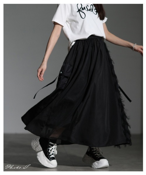 8YARDS黒 カーゴスカート 8YARDS / Lounge Skirt