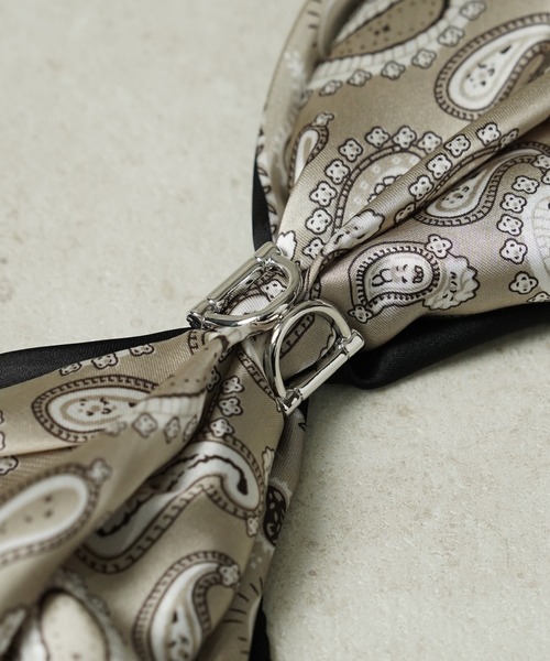 THE MILES（ザ マイルズ）の「"03"アソート スカーフリング（バンダナ/スカーフ・レディース・シルバー系1/シルバー系6/シルバー系4/ゴールド系3/シルバー系2/ゴールド系1/シルバー系5/ゴールド系4/シルバー系3/ゴールド系2/ゴールド系6/ゴールド系5・ONE SIZE）」の3枚目の写真