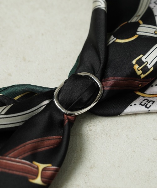 THE MILES（ザ マイルズ）の「"03"アソート スカーフリング（バンダナ/スカーフ・レディース・シルバー系1/シルバー系6/シルバー系4/ゴールド系3/シルバー系2/ゴールド系1/シルバー系5/ゴールド系4/シルバー系3/ゴールド系2/ゴールド系6/ゴールド系5・ONE SIZE）」の6枚目の写真