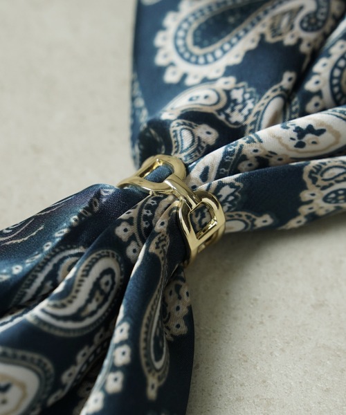 THE MILES（ザ マイルズ）の「"03"アソート スカーフリング（バンダナ/スカーフ・レディース・シルバー系1/シルバー系6/シルバー系4/ゴールド系3/シルバー系2/ゴールド系1/シルバー系5/ゴールド系4/シルバー系3/ゴールド系2/ゴールド系6/ゴールド系5・ONE SIZE）」の9枚目の写真