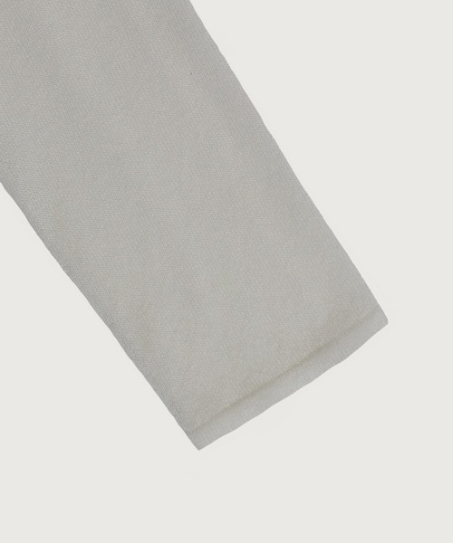 kiehtova（キエトヴァ）の「【kiehtova】LAYERED SHEER CROSS CARDIGAN/レイヤードシアークロスカーディガン KTWR60（カーディガン/ボレロ・レディース・ブラック/ホワイト/ブラウン・FREE）」の15枚目の写真