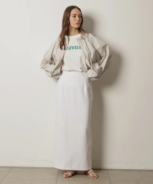 CADUNE（カデュネ）の「フレアカラーブルゾン（その他アウター・レディース・グレイッシュベージュ・38/36）」の12枚目の写真