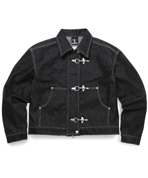 A'GEM/9 × .kom 『KEYMISERY/キーミザリー』 Cropped Buckle Denim
